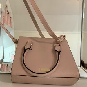 Pink shoulder bag